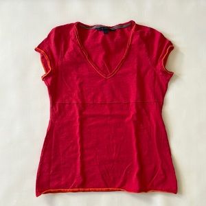 Boden Pink V-neck T-shirt